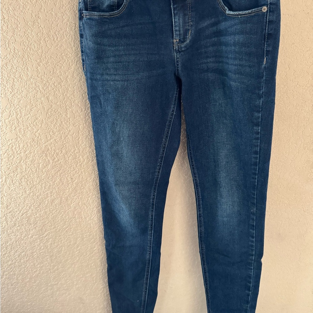 Mudd Blue Skinny Jeans with Rich Indigo Wash